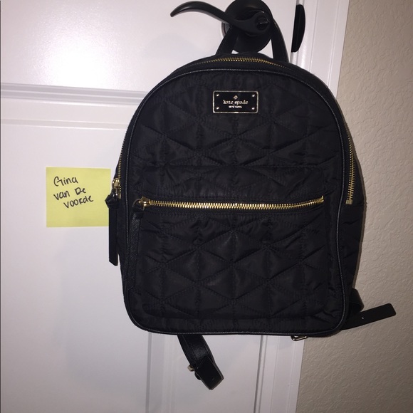 kate spade Handbags - Kate Spade black quilted backpack kate spade Handbags - Kate Spade black quilted backpack